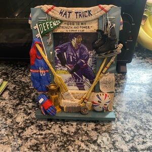 3D Vintage Hockey Themed Frame 3x 5